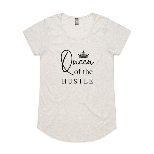 Queen of the Hustle Black Logo Tee Thumbnail